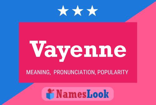 ملصق اسم Vayenne