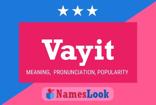 ملصق اسم Vayit