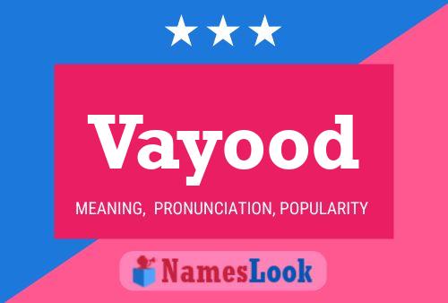 ملصق اسم Vayood