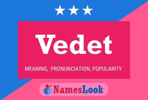 ملصق اسم Vedet