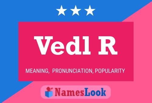 ملصق اسم Vedl R