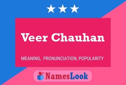 ملصق اسم Veer Chauhan