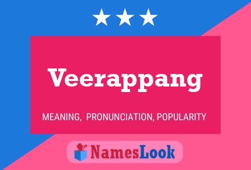 ملصق اسم Veerappang