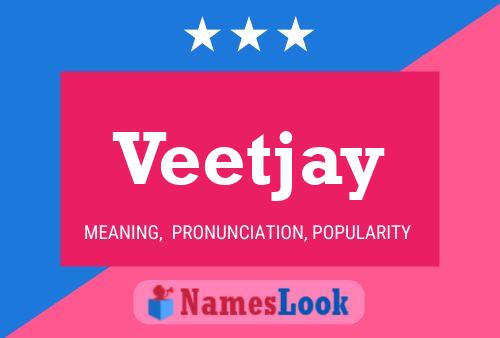 ملصق اسم Veetjay