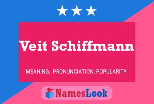 ملصق اسم Veit Schiffmann