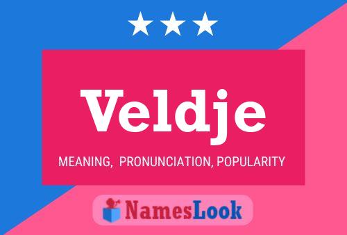 ملصق اسم Veldje