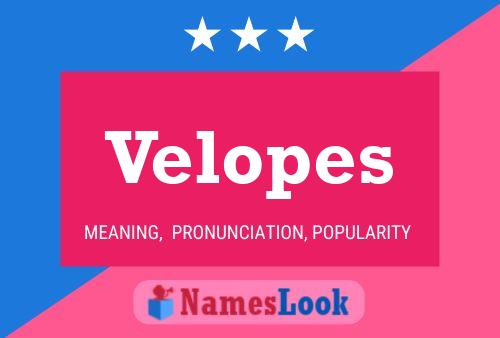 ملصق اسم Velopes