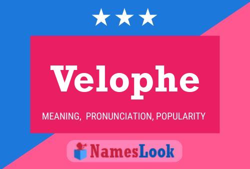 ملصق اسم Velophe