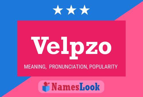 ملصق اسم Velpzo