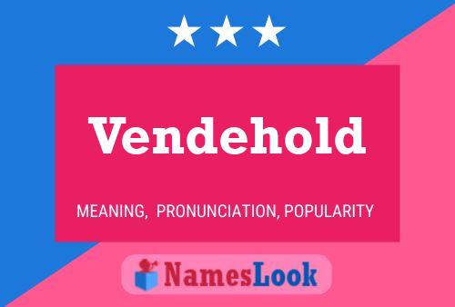 ملصق اسم Vendehold