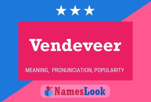 ملصق اسم Vendeveer