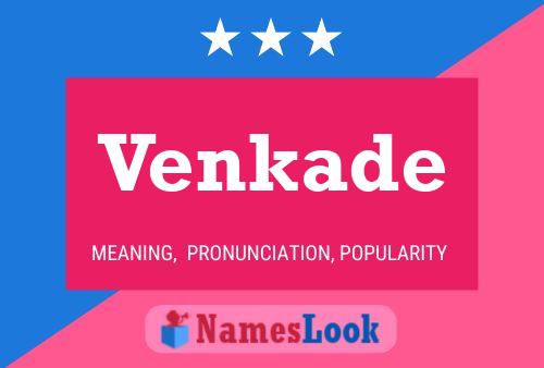 ملصق اسم Venkade