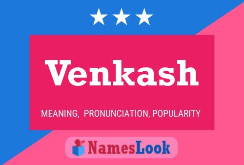 ملصق اسم Venkash