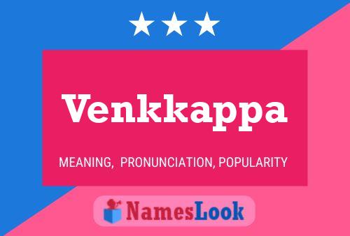 ملصق اسم Venkkappa