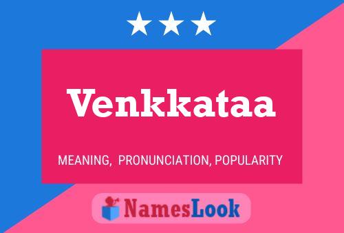 ملصق اسم Venkkataa