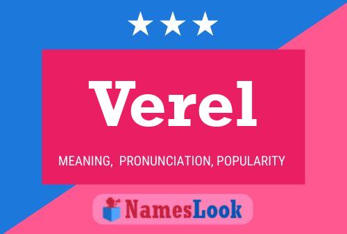 ملصق اسم Verel