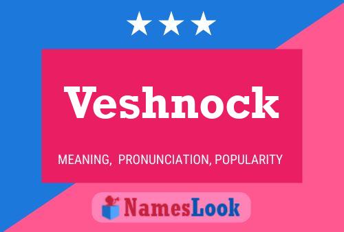 ملصق اسم Veshnock