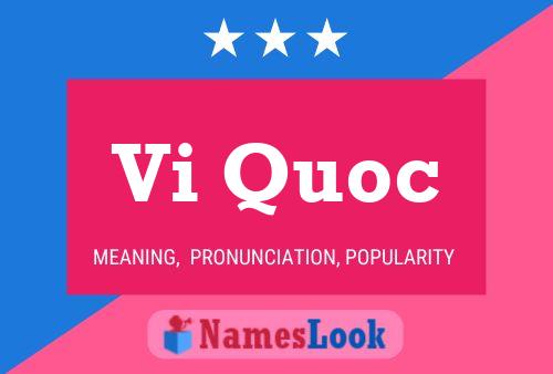 ملصق اسم Vi Quoc