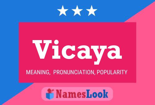 ملصق اسم Vicaya