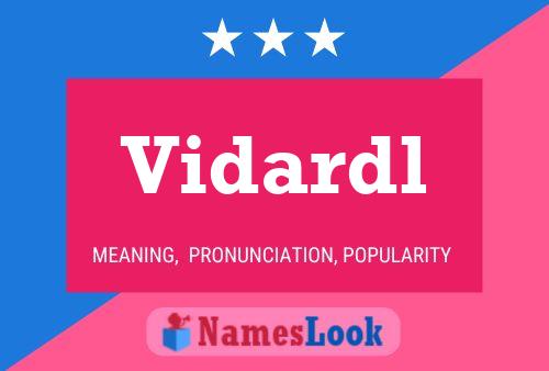 ملصق اسم Vidardl