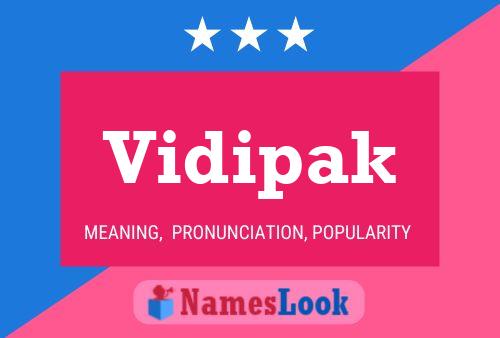 ملصق اسم Vidipak