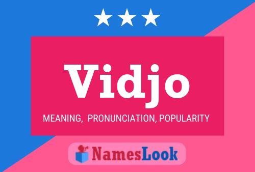 ملصق اسم Vidjo