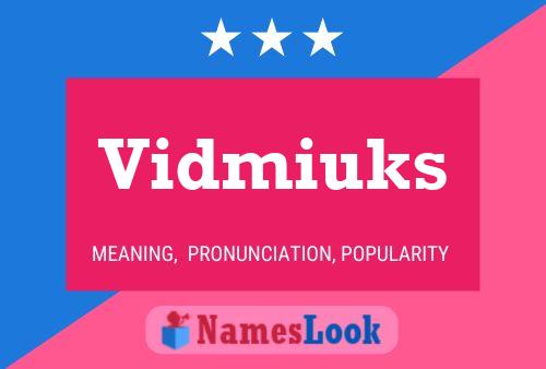 ملصق اسم Vidmiuks