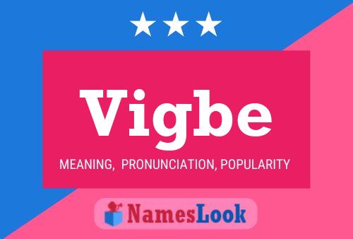 ملصق اسم Vigbe