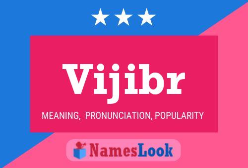 ملصق اسم Vijibr