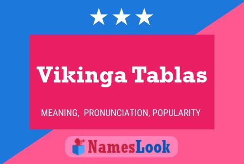 ملصق اسم Vikinga Tablas