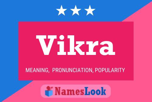 ملصق اسم Vikra