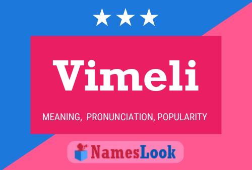 ملصق اسم Vimeli