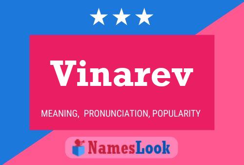 ملصق اسم Vinarev