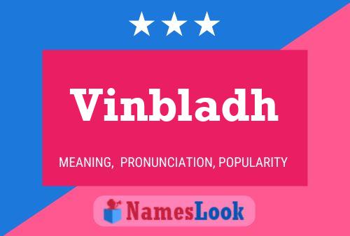 ملصق اسم Vinbladh