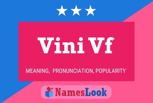 ملصق اسم Vini Vf