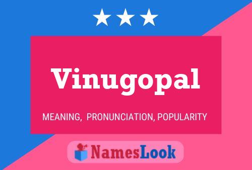 ملصق اسم Vinugopal