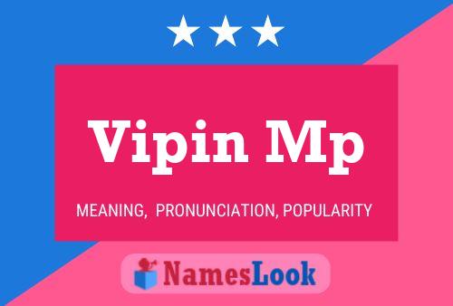 ملصق اسم Vipin Mp