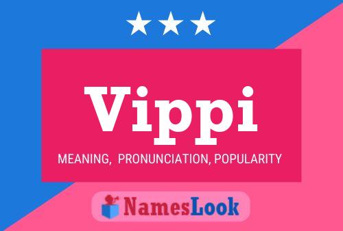 ملصق اسم Vippi