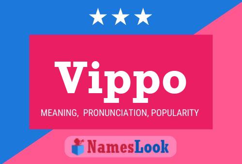 ملصق اسم Vippo