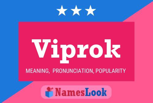 ملصق اسم Viprok