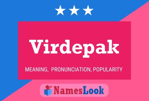 ملصق اسم Virdepak