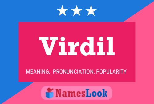 ملصق اسم Virdil