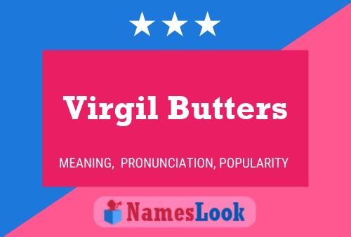 ملصق اسم Virgil Butters