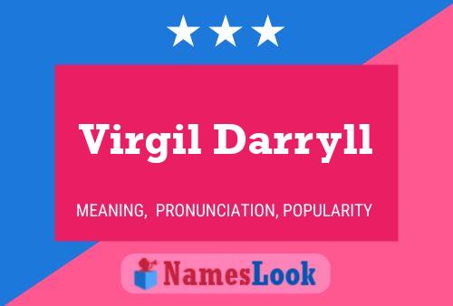 ملصق اسم Virgil Darryll