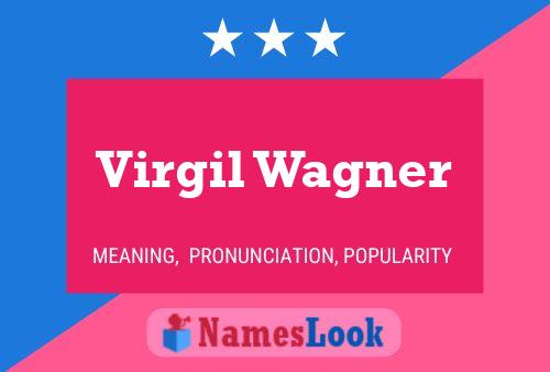 ملصق اسم Virgil Wagner