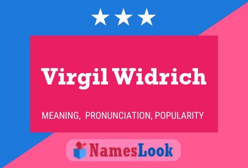 ملصق اسم Virgil Widrich