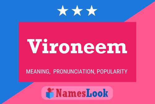 ملصق اسم Vironeem