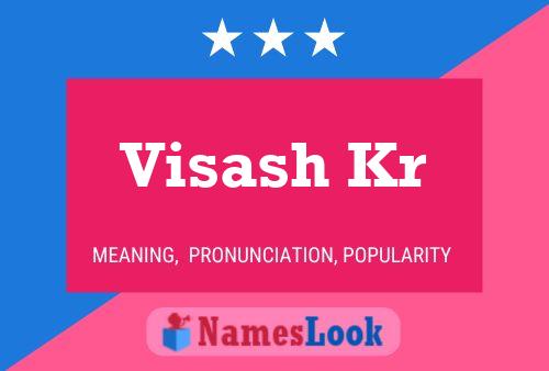 ملصق اسم Visash Kr