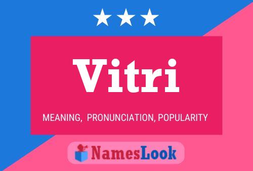 ملصق اسم Vitri