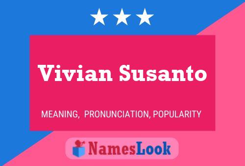 ملصق اسم Vivian Susanto